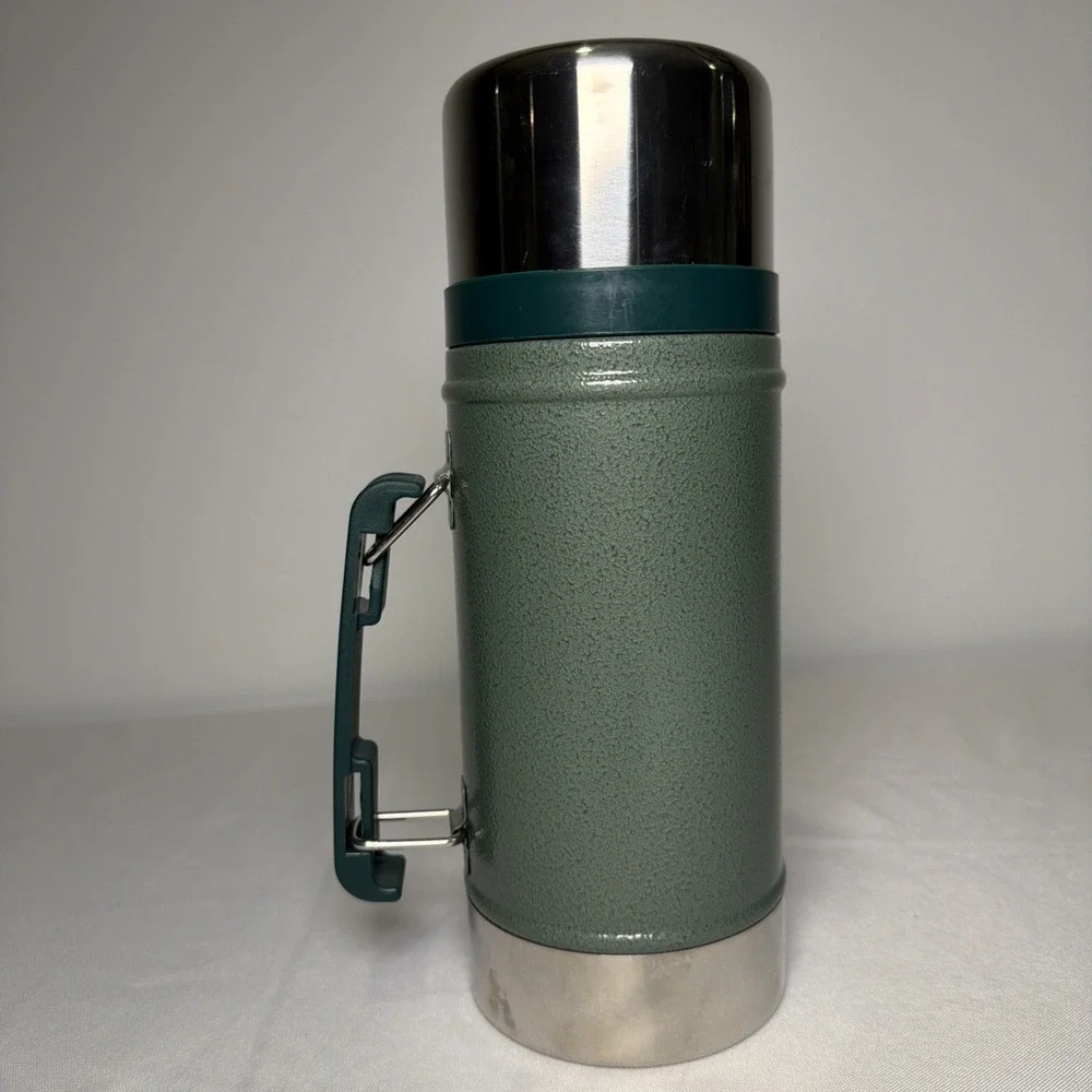 Stanley Classic Legendary 24oz Vacuum Insulated Coffee/Food Jar HammerTone Green - Picture 4 of 13